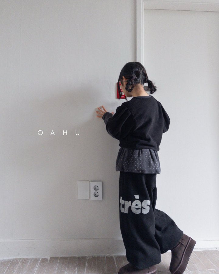 【予約】tres jogger pants / oahu (S-JXL)