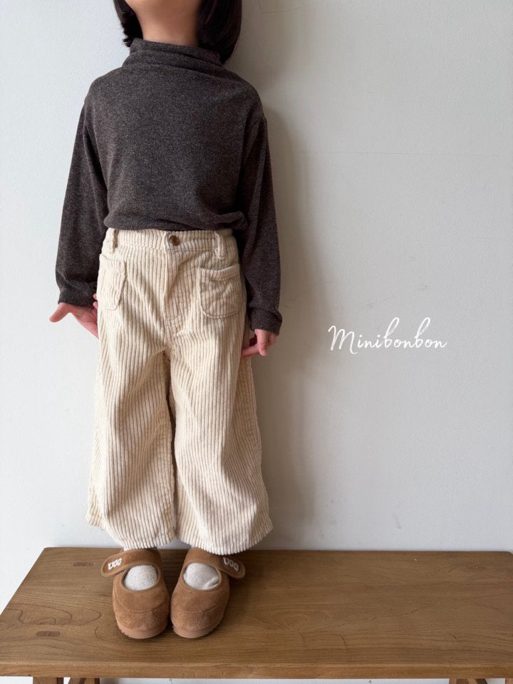 【予約】popo pants / minibonbon (XS-JL)