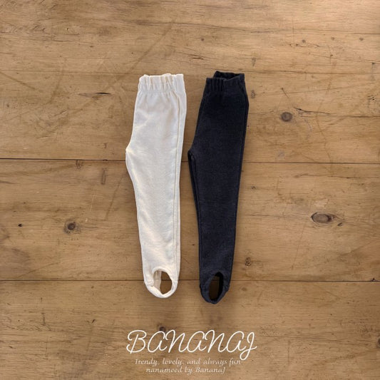 【予約】hook leggings  / bananaj (XS-JS)도톰고리