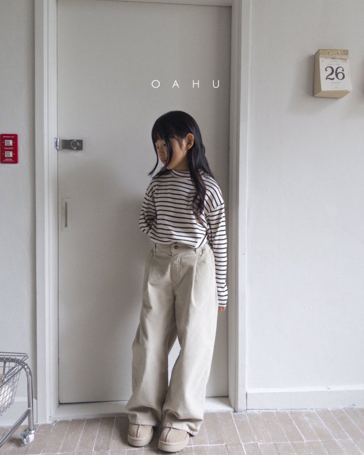 【予約】norde golden pants / oahu (S-JXL) 너드