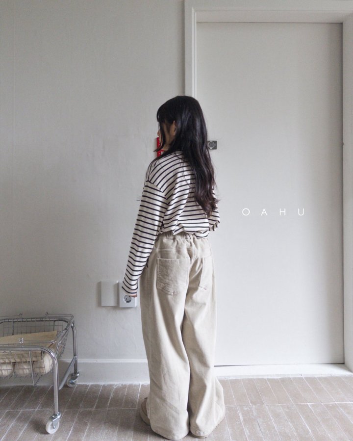 【予約】norde golden pants / oahu (S-JXL) 너드