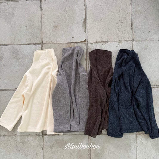 【予約】dofu half polo T　 / minibonbon (XS-JL)