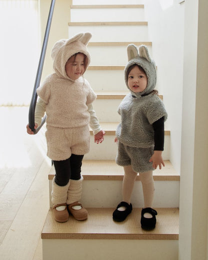 【予約】hook leggings  / bananaj (XS-JS)도톰고리