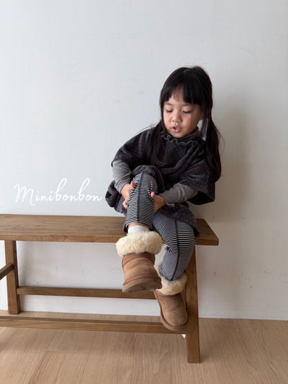 【予約】Edward leggings  / minibonbon (XS-JL)