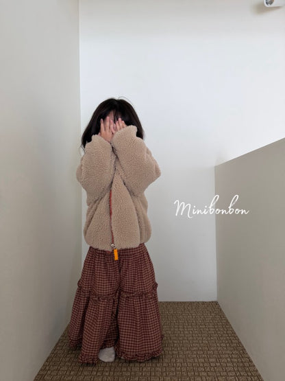【予約】winter skirt / minibonbon (XS-JS,MOM)