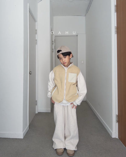 【予約】land fleece vest / oahu (S-JXL)