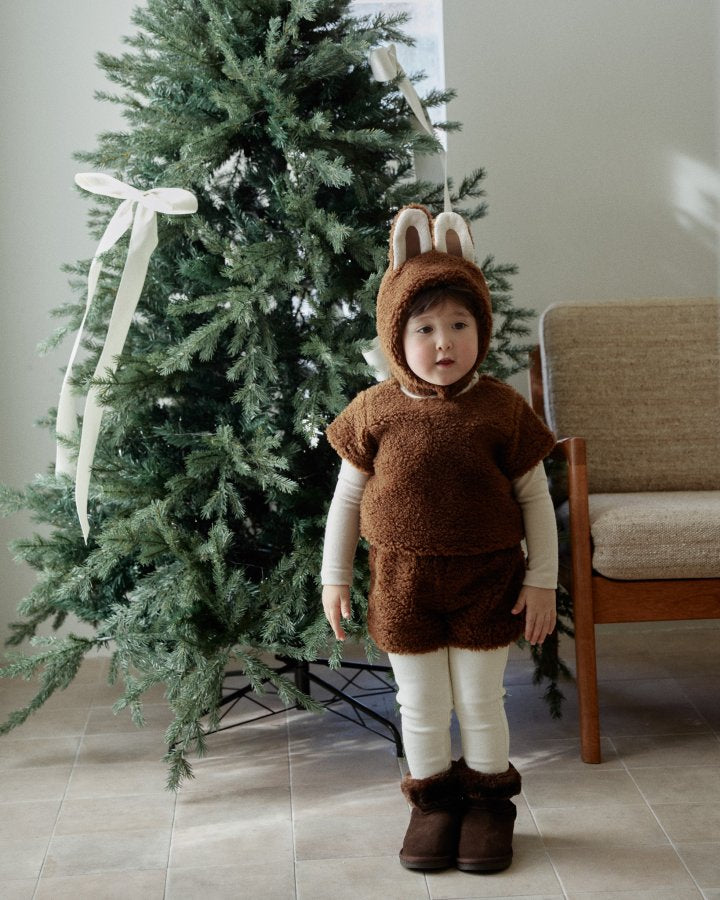 【予約】hook leggings  / bananaj (XS-JS)도톰고리