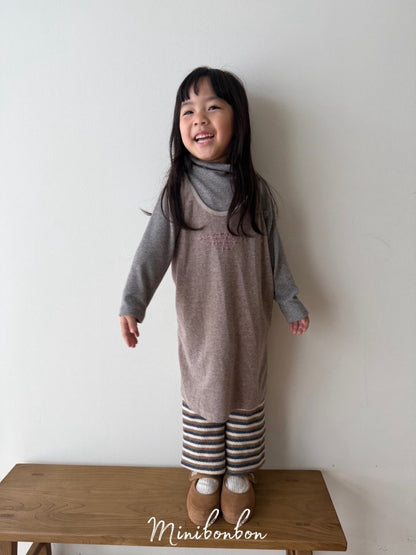 【予約】dofu half polo T　 / minibonbon (XS-JL)