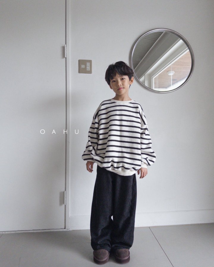 【予約】curve velvet pants / oahu (S-JXL)