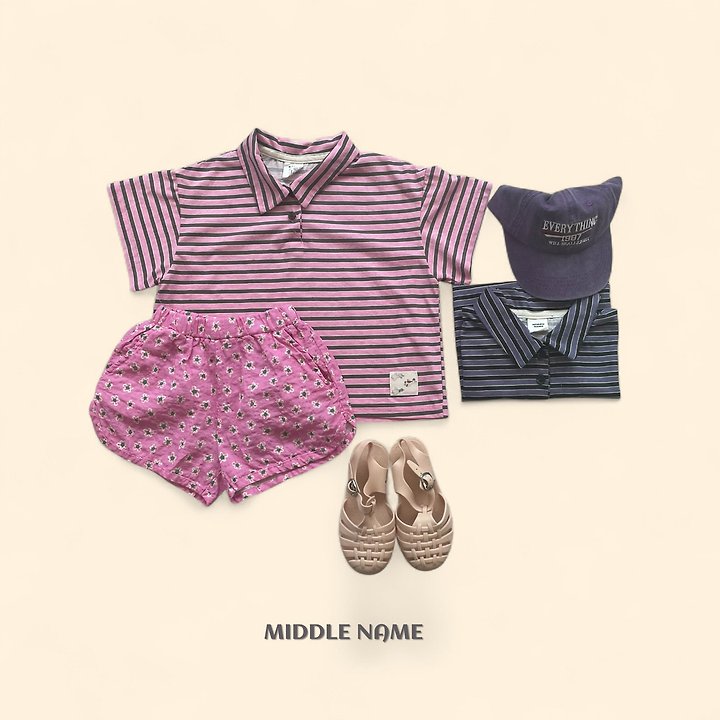 【予約】patch collar T / middle nameS-JM