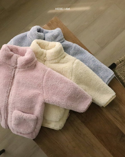 【予約】kinder fleece jacket  / here i am 1 (JS-JL)