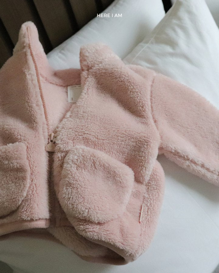 【予約】kinder fleece jacket  / here i am 1 (JS-JL)
