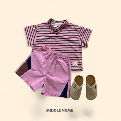 【予約】patch collar T / middle nameS-JM