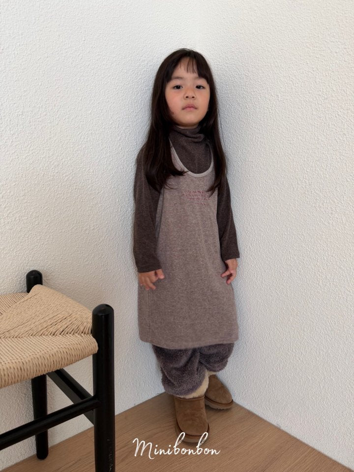 【予約】dofu half polo T　 / minibonbon (XS-JL)