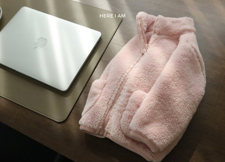 【予約】kinder fleece jacket  / here i am 1 (JS-JL)