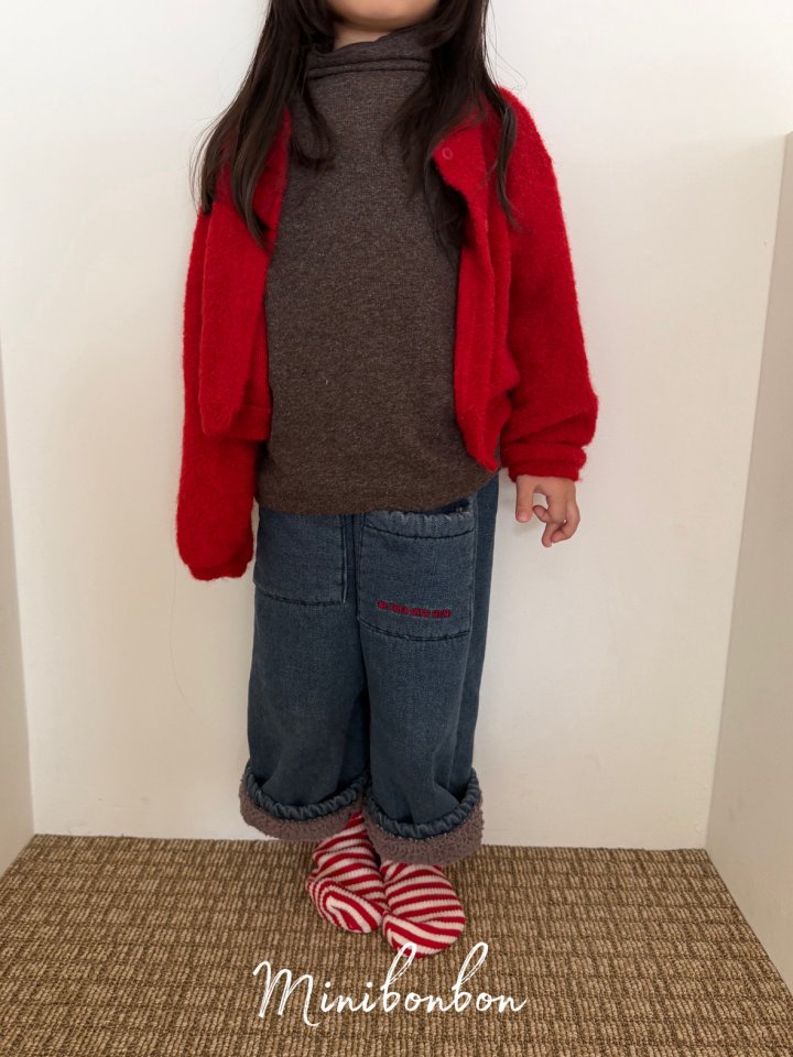 【予約】dofu half polo T　 / minibonbon (XS-JL)