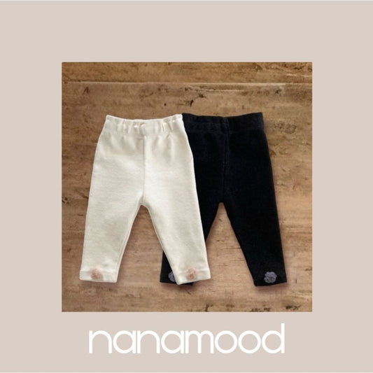 【予約】bebe ponpon leggins / nanamood  (6m-18m)