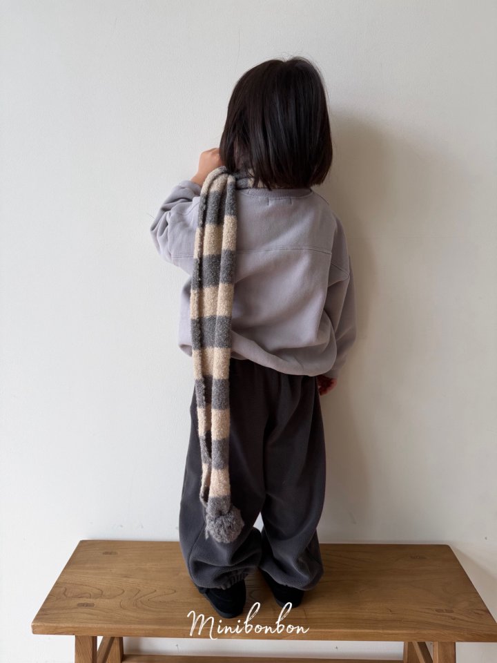 【予約】border muffler  / minibonbon