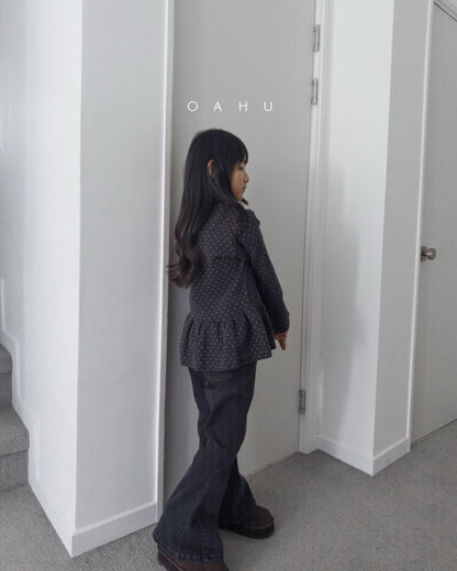 【予約】dot frill T  /  oahu (S-JXL)