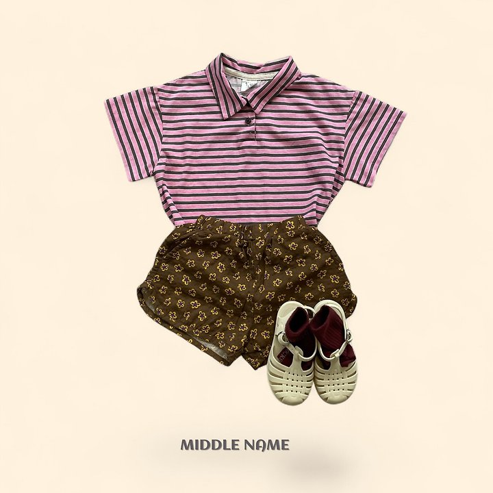 【予約】patch collar T / middle nameS-JM
