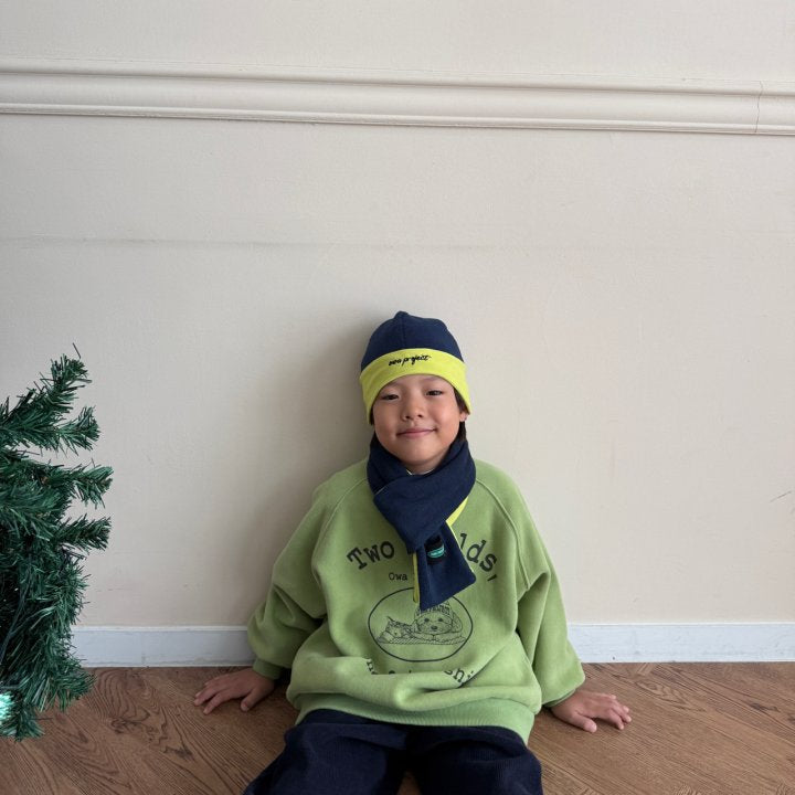 【予約】reversible muffler  / owa