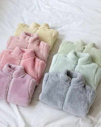 【予約】kinder fleece jacket  / here i am 1 (JS-JL)