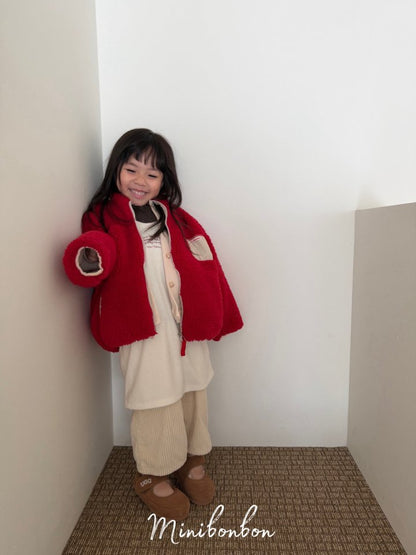 【予約】lettering one-piece  / minibonbon (XS-JS)