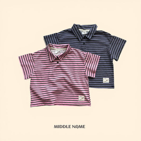 【予約】patch collar T / middle nameS-JM