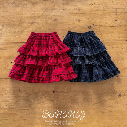 【予約】mellow kankan skirt  / bananaj (XS-JS)