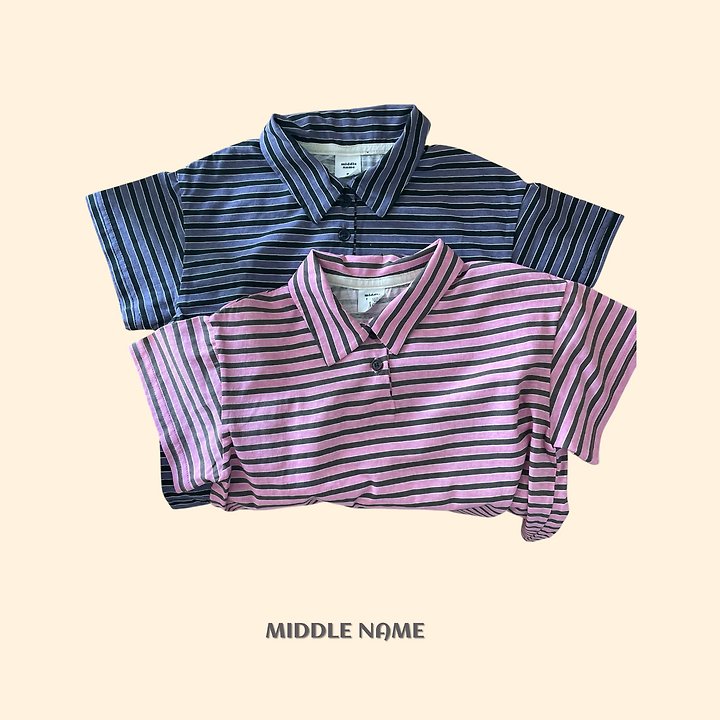 【予約】patch collar T / middle nameS-JM