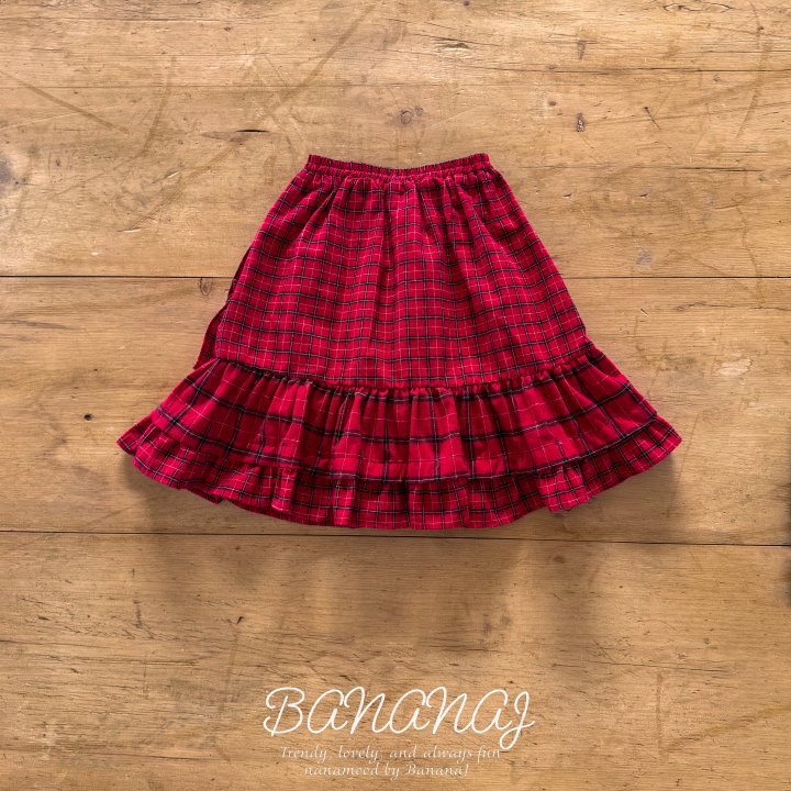 【予約】mellow kankan skirt  / bananaj (XS-JS)