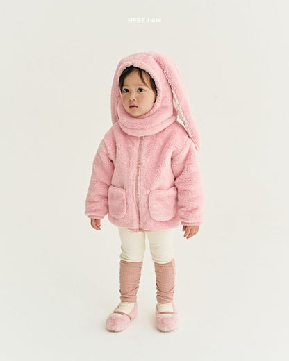 【予約】kinder fleece jacket  / here i am 1 (JS-JL)