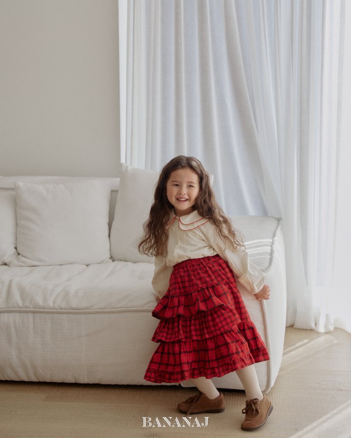 【予約】mellow kankan skirt  / bananaj (XS-JS)