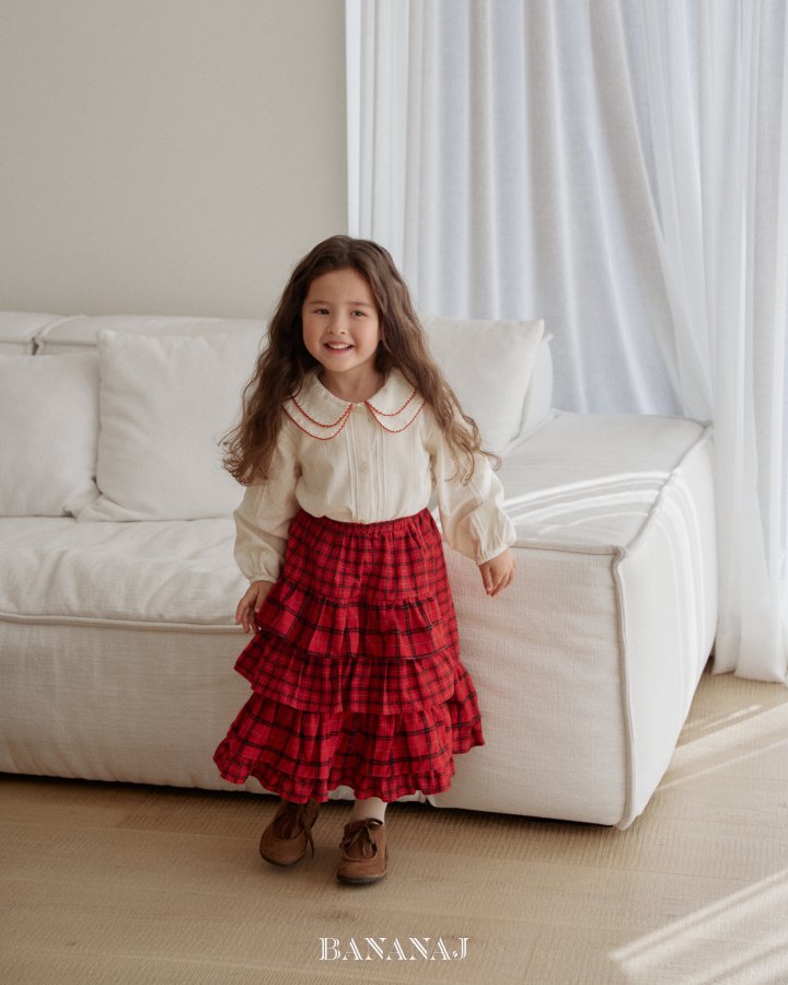 【予約】mellow kankan skirt  / bananaj (XS-JS)