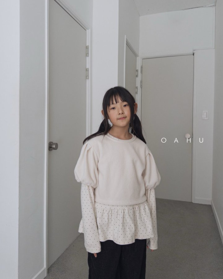 【予約】bukul puff T  /  oahu (S-JXL)