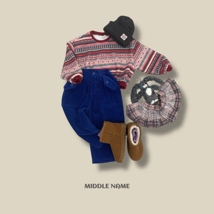 【予約】pattern crop mtm  / middle name (S-JM)　