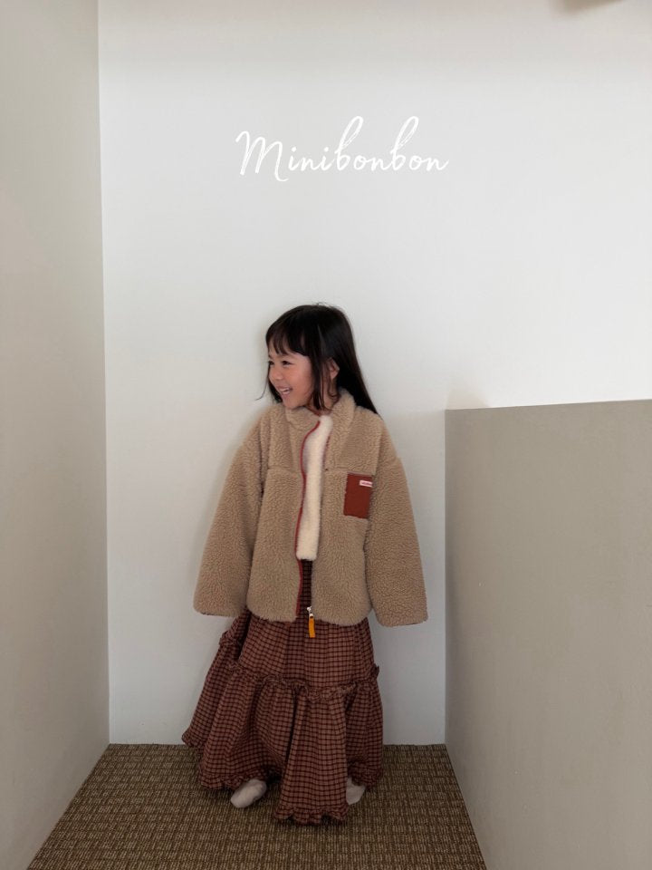 【予約】winter skirt / minibonbon (XS-JS,MOM)