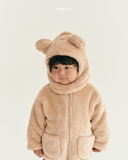 【予約】kinder fleece jacket  / here i am 1 (JS-JL)