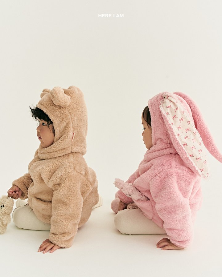 【予約】kinder fleece jacket  / here i am 1 (JS-JL)