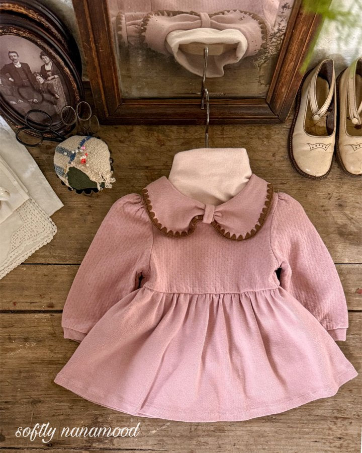 【予約】bebe soft polo T / nanamood  (6m-18m)