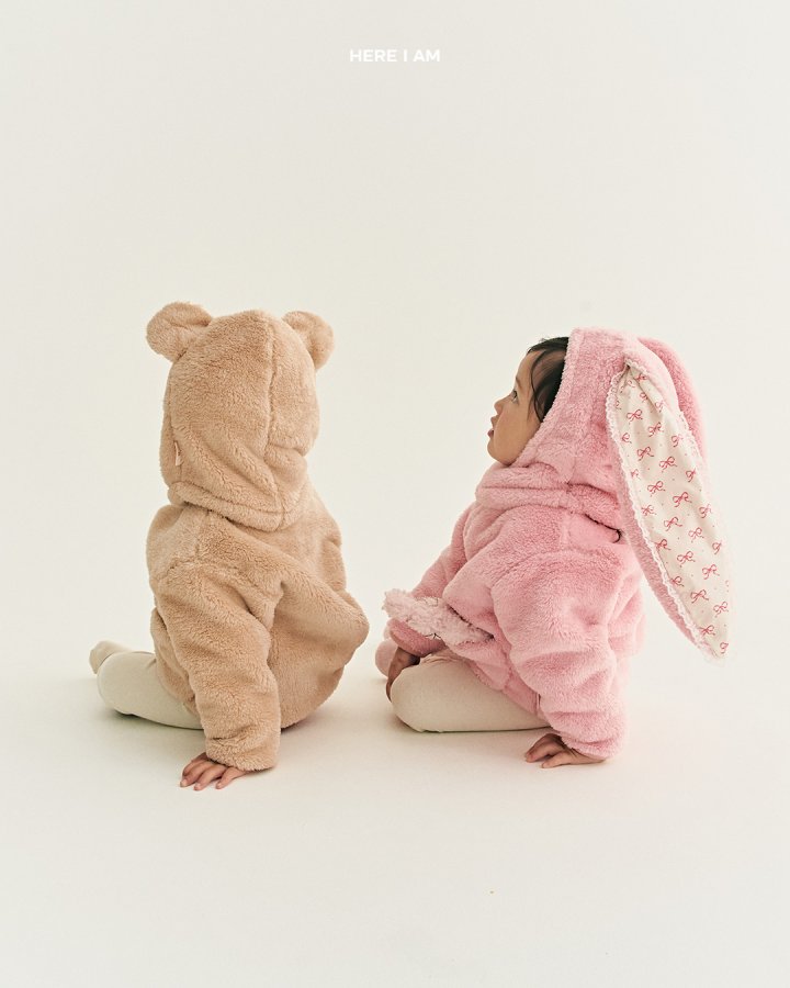 【予約】kinder fleece jacket  / here i am 1 (JS-JL)