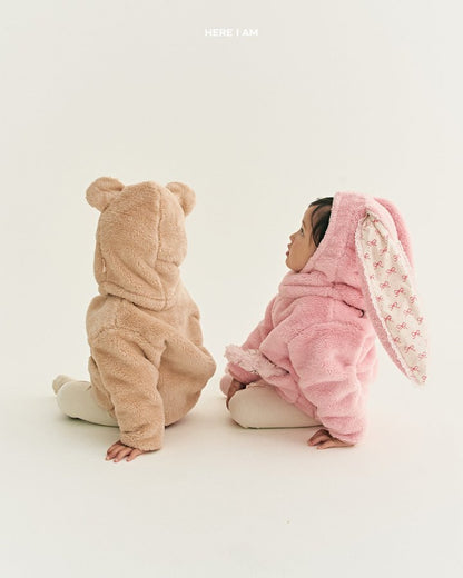 【予約】kinder fleece jacket  / here i am 1 (JS-JL)