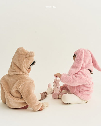 【予約】kinder fleece jacket  / here i am 1 (JS-JL)