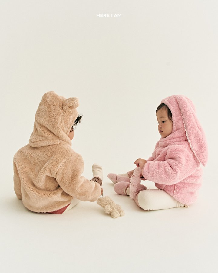 【予約】kinder fleece jacket  / here i am 1 (JS-JL)
