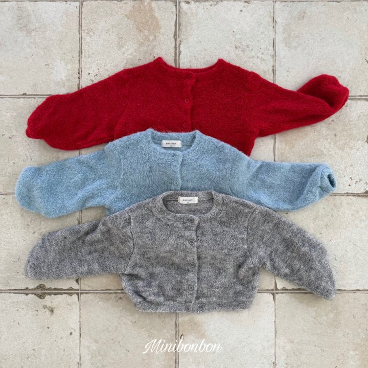 【予約】merry cardigan / minibonbon (XS-JL,MOM)
