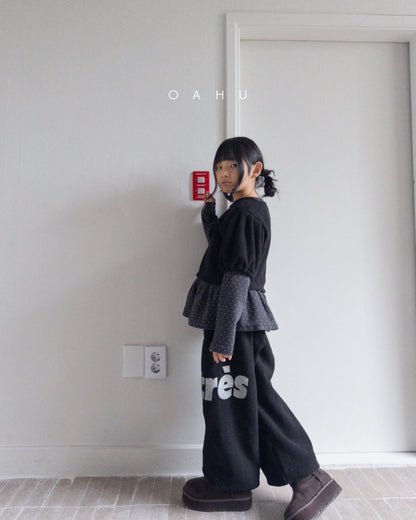 【予約】dot frill T  /  oahu (S-JXL)