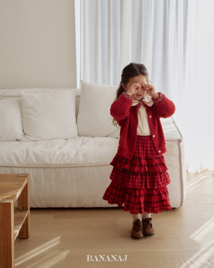 【予約】mellow kankan skirt  / bananaj (XS-JS)