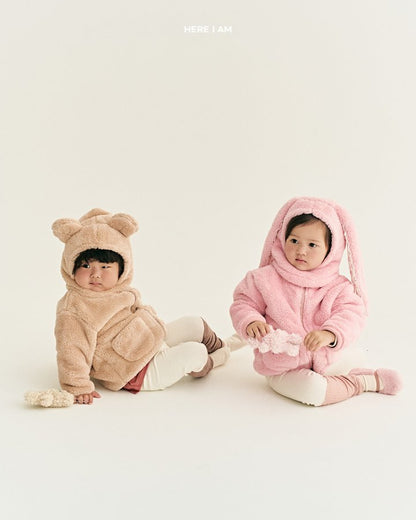 【予約】kinder fleece jacket  / here i am 1 (JS-JL)