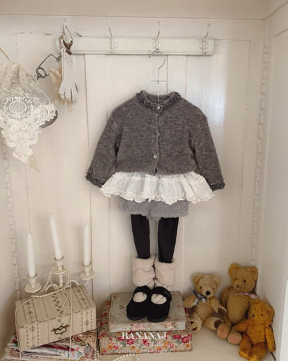 【予約】bebe ruffle frill T  / nanamood  (6m-18m)