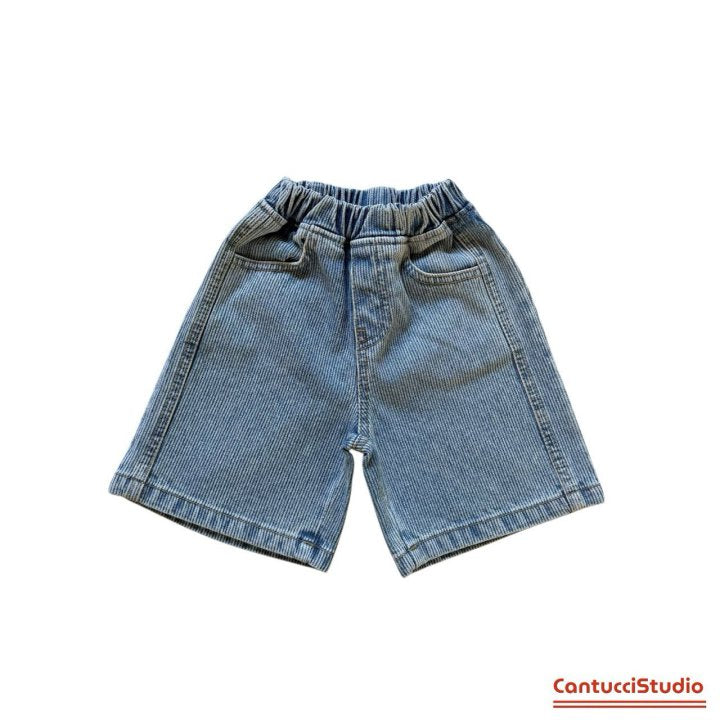 【予約】アースハーフデニム / cantucci studio (S-JS)